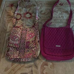 2 vera Bradley cross body bags